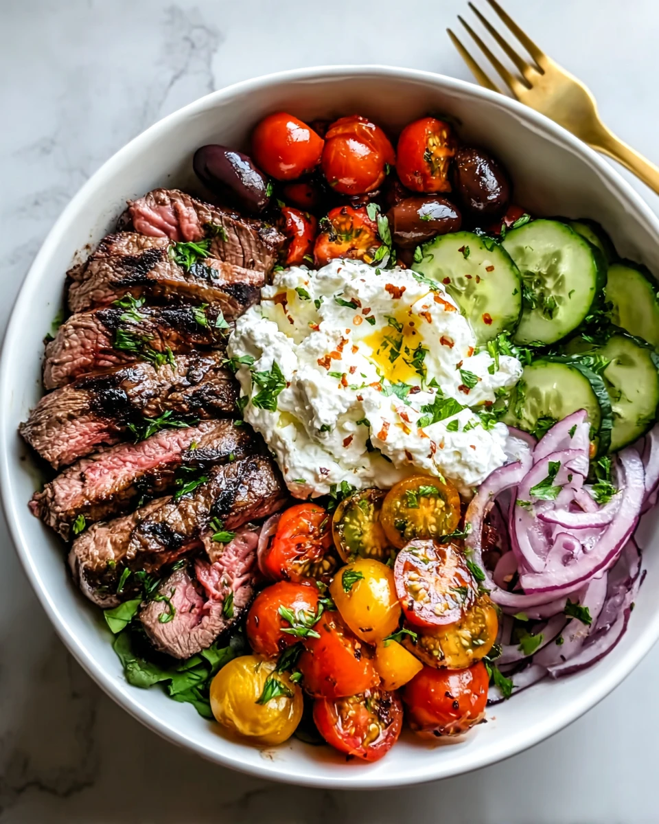 Mediterranean Steak Bowl