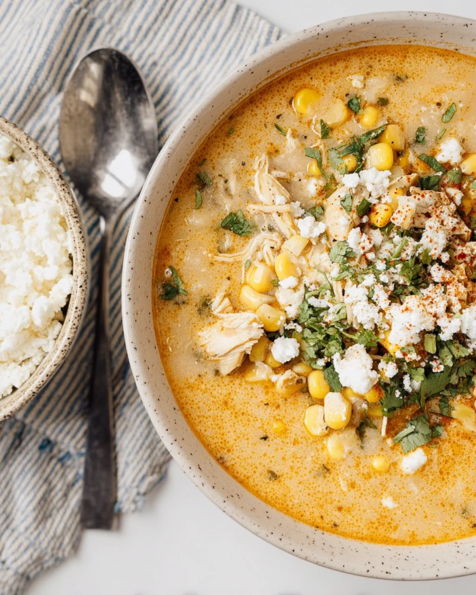 Mexican Street Corn Soup