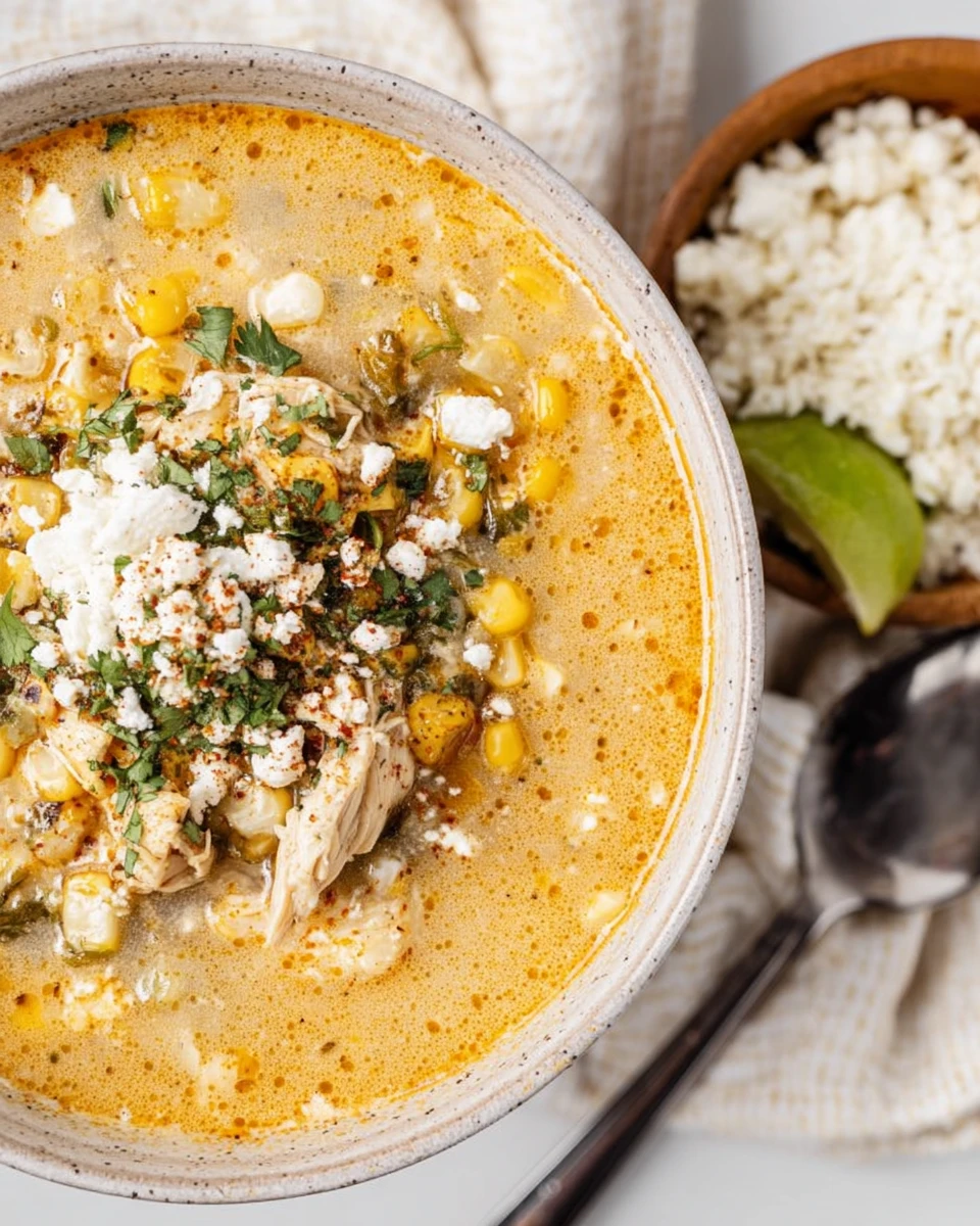 Mexican Street Corn Soup