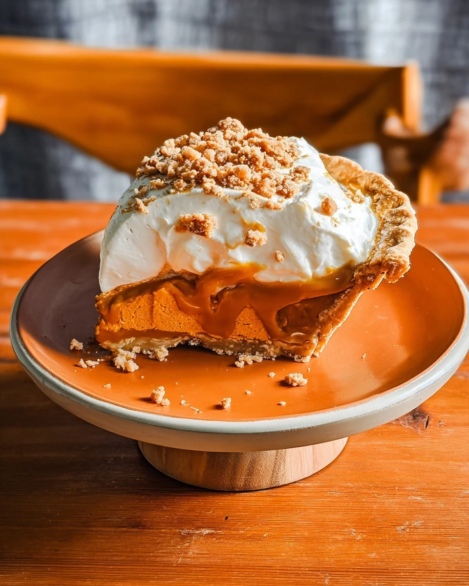 Milk Bar Hilly’s Pumpkin Caramel Pie