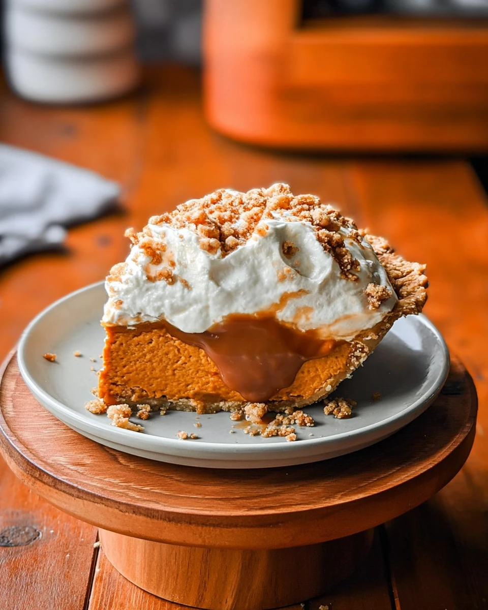 Milk Bar Hilly’s Pumpkin Caramel Pie