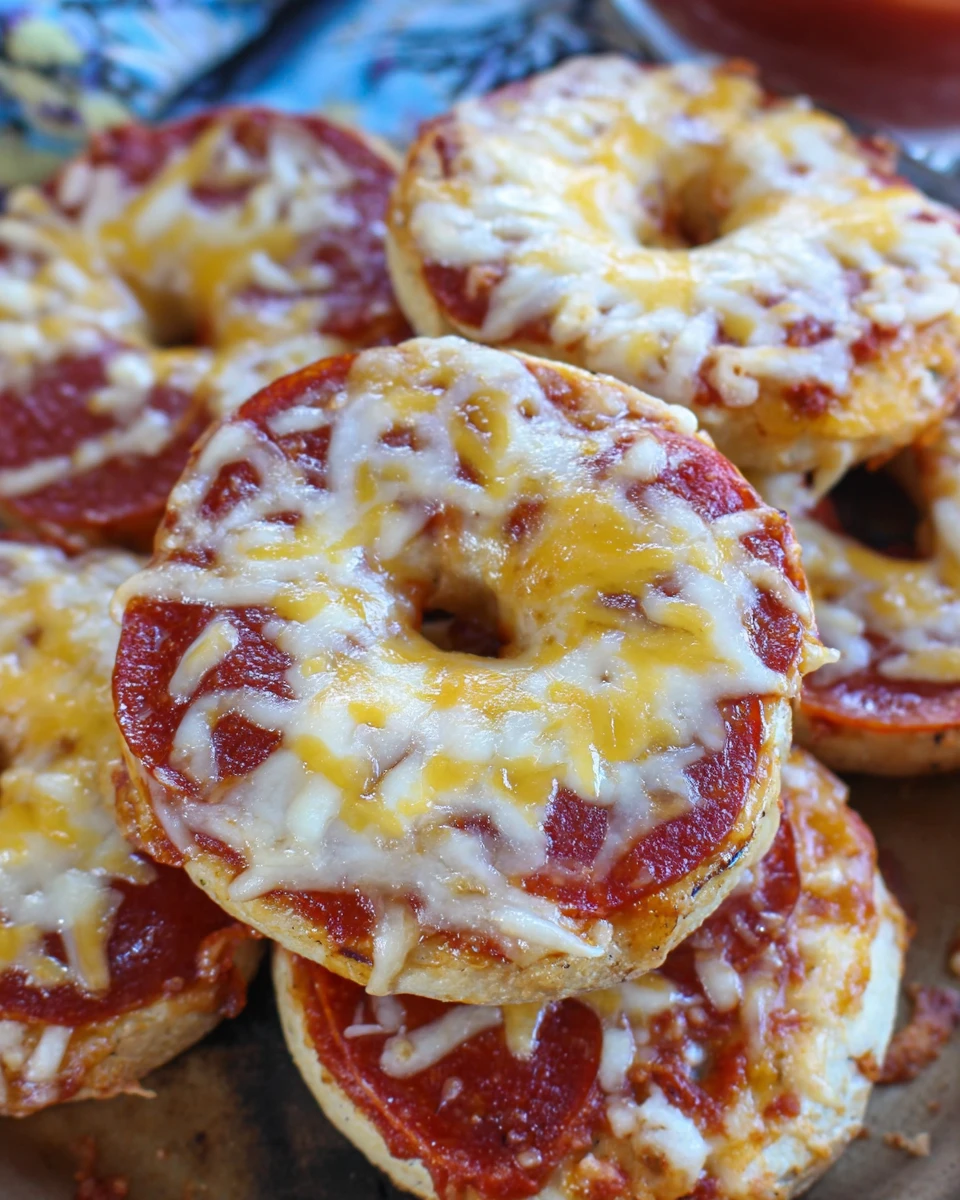 Mini Pizza Bagels