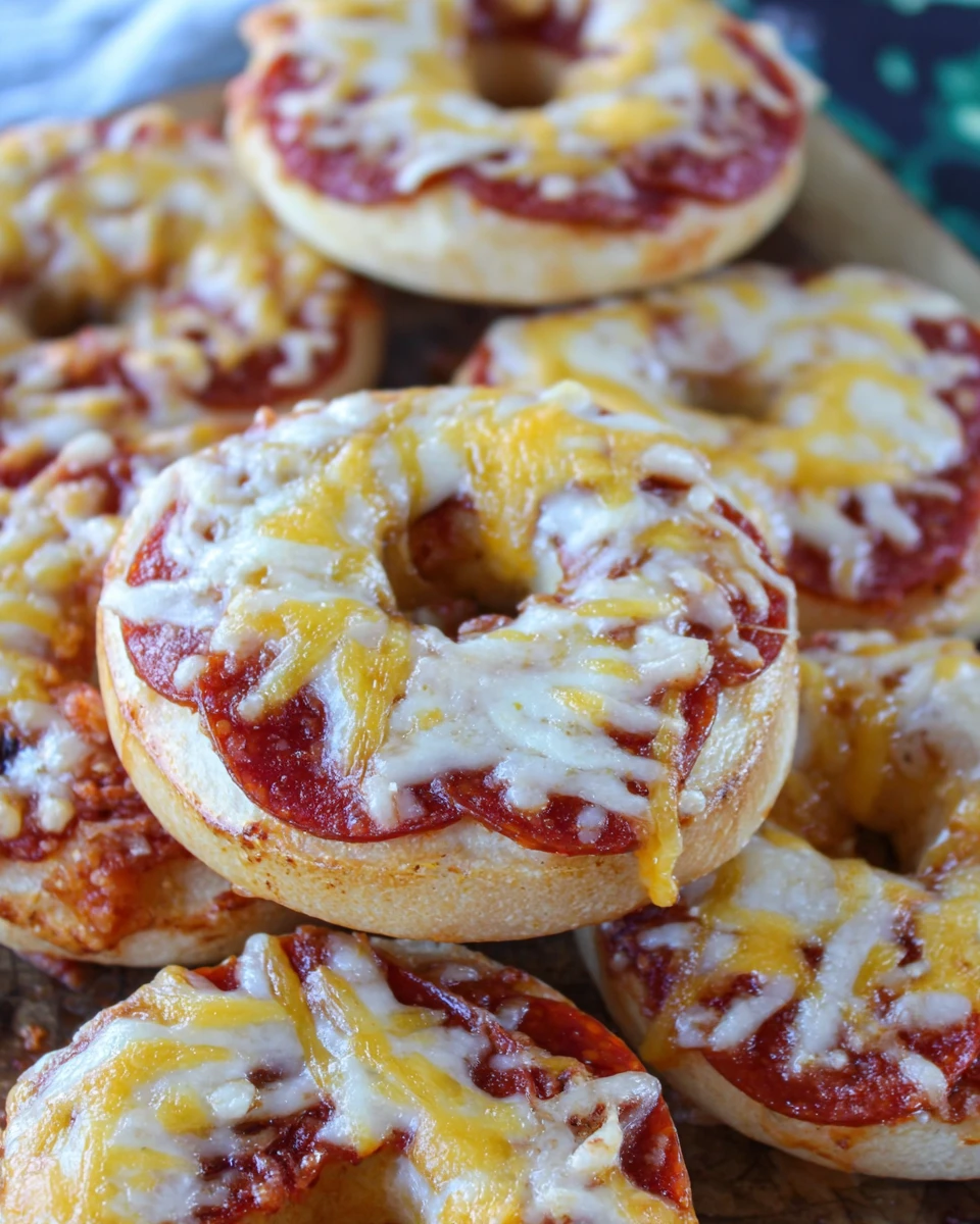 Mini Pizza Bagels