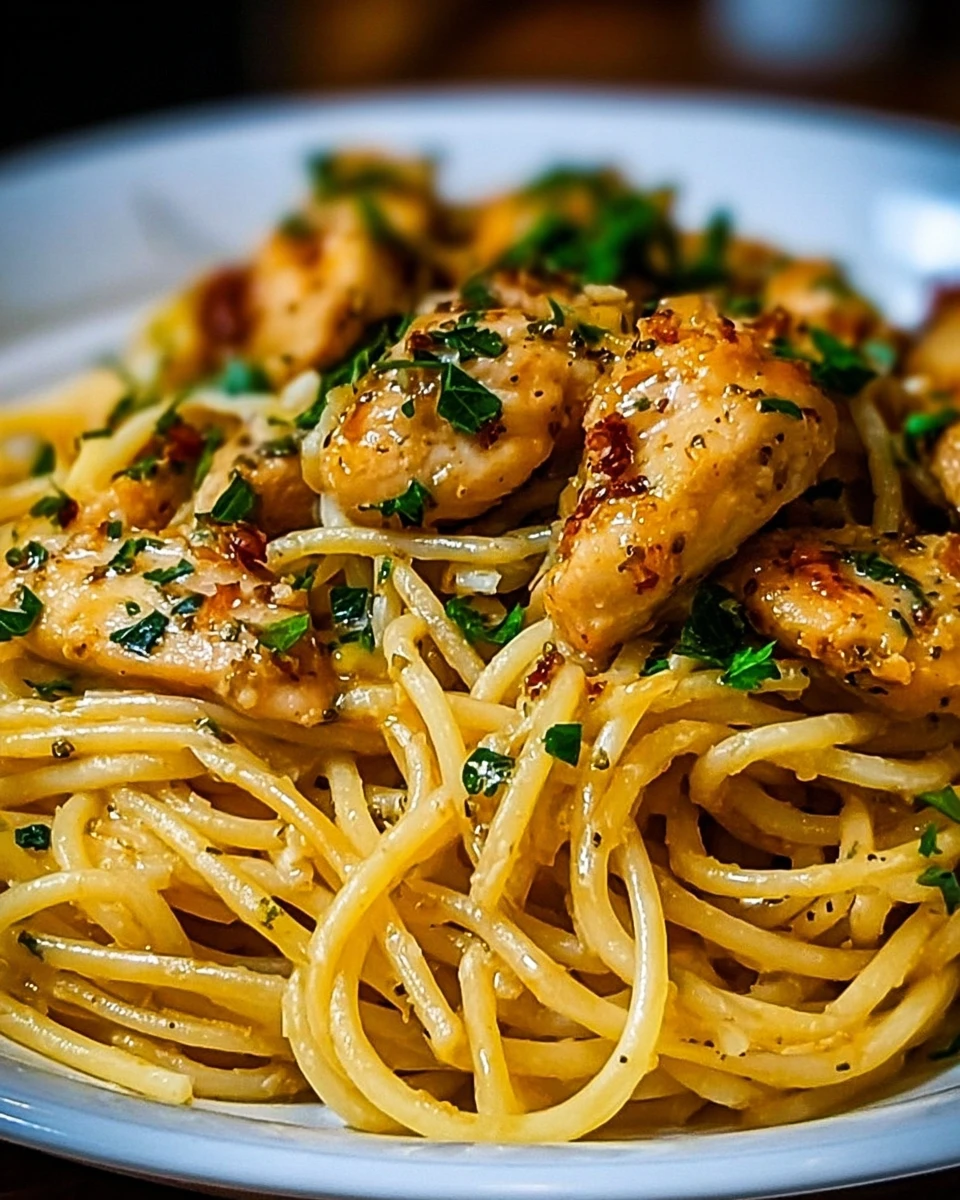 Monterey Chicken Spaghetti