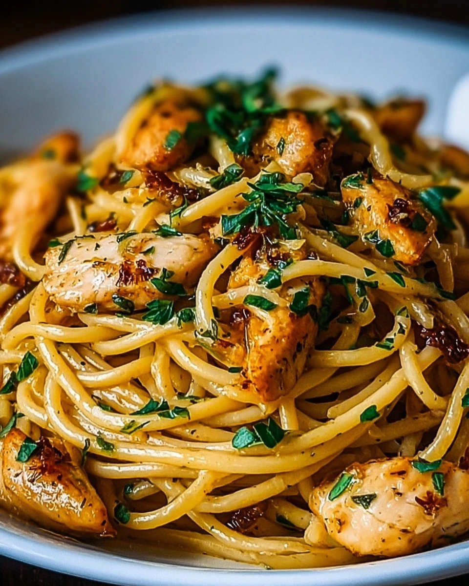 Monterey Chicken Spaghetti