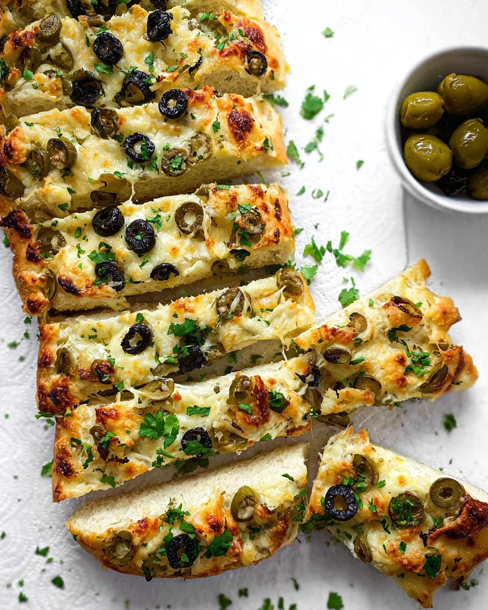 Olive Cheese Bread