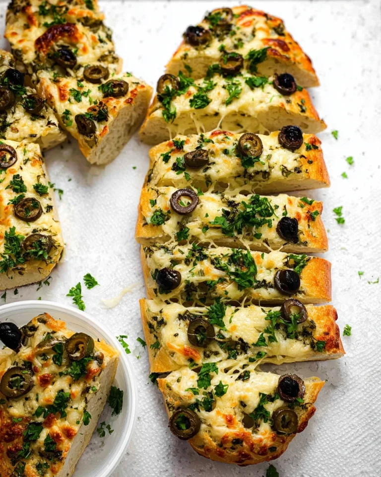 Olive Cheese Bread