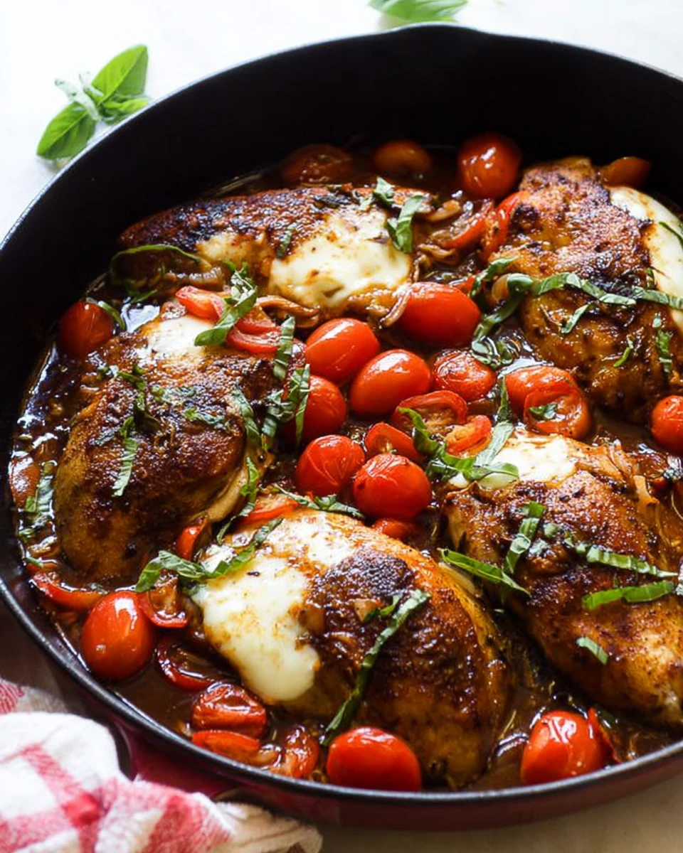 One Pan Balsamic Chicken