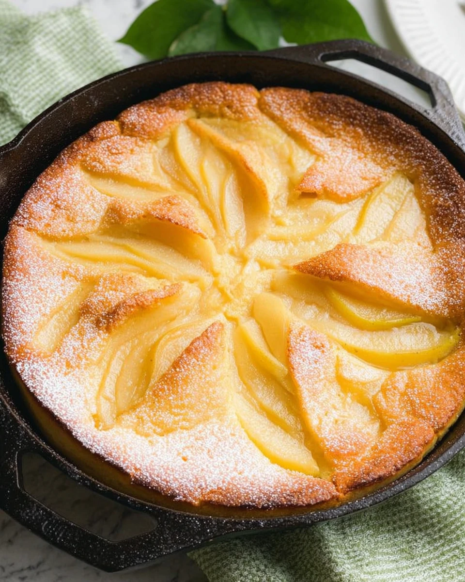 Pear Custard Pie