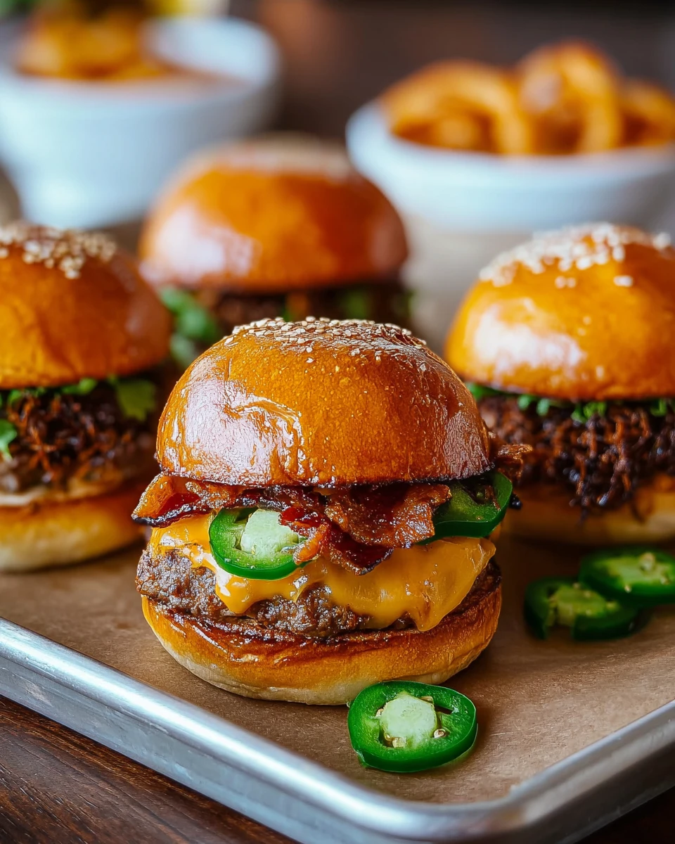 Pretzel Cowboy Sliders