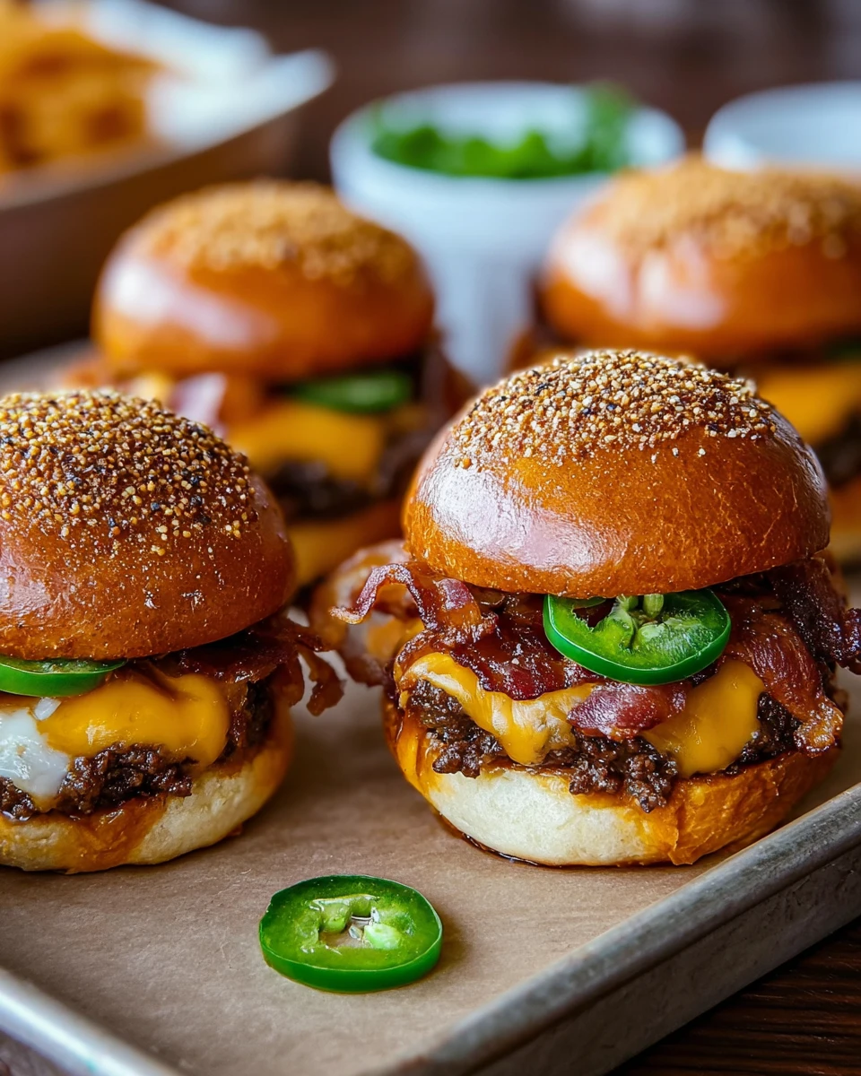 Pretzel Cowboy Sliders