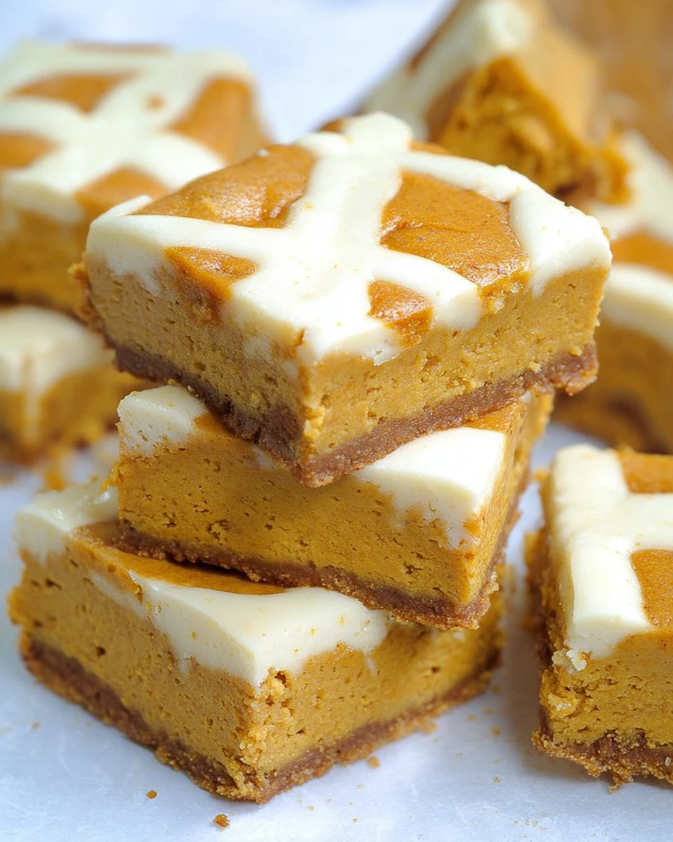 Pumpkin Bars with Cream Cheese