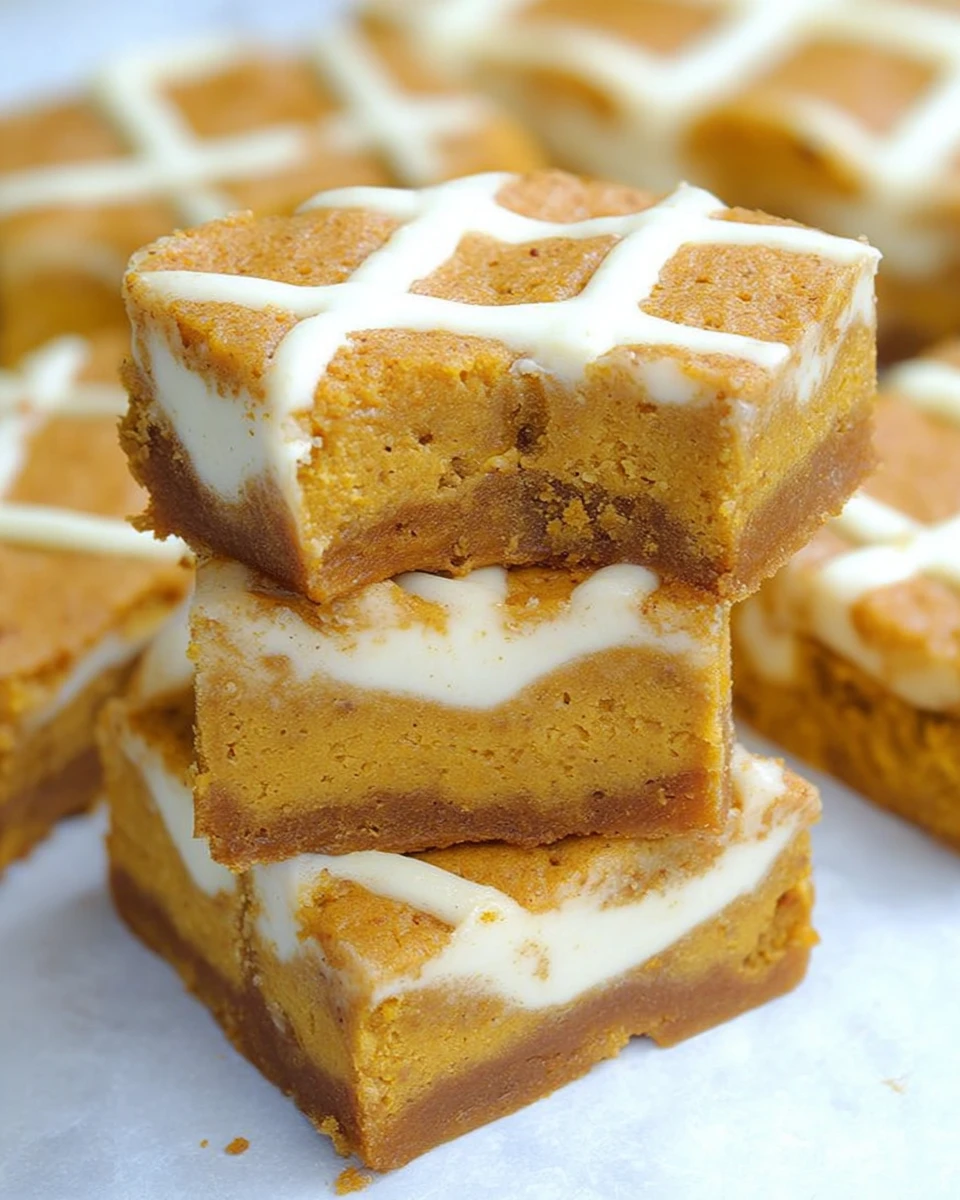 Pumpkin Bars with Cream Cheese