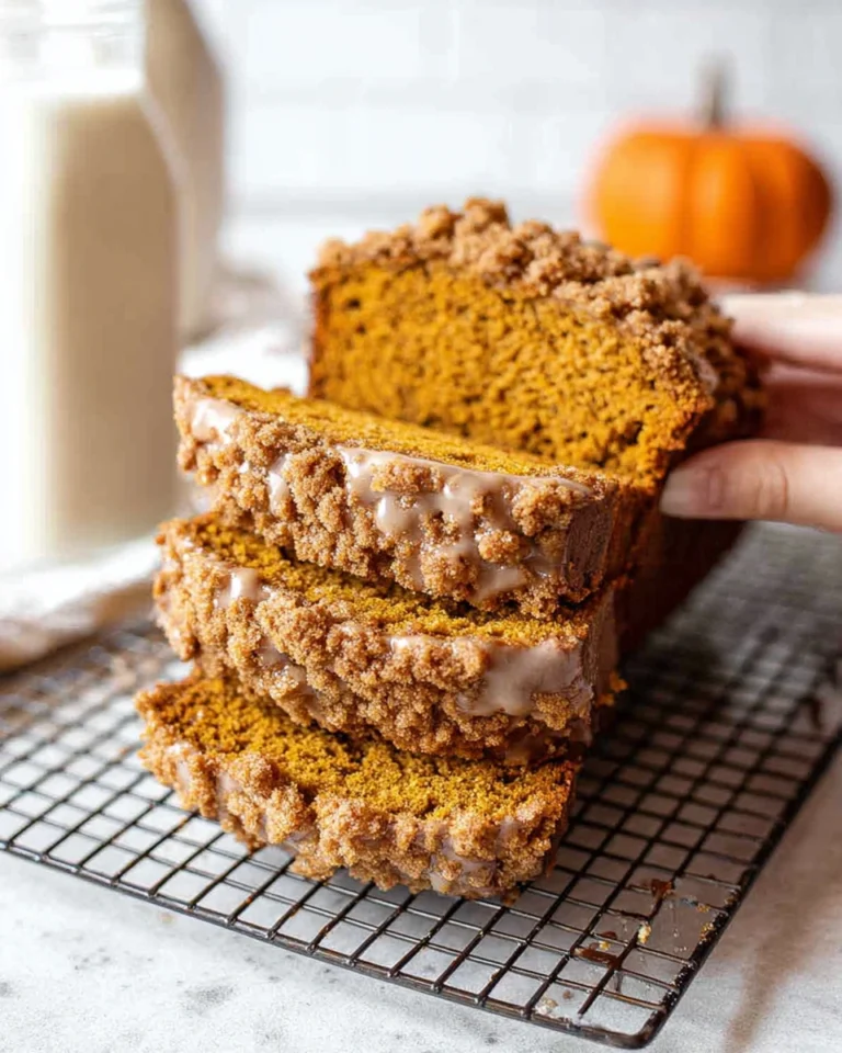 Pumpkin Bread with Maple Glaze