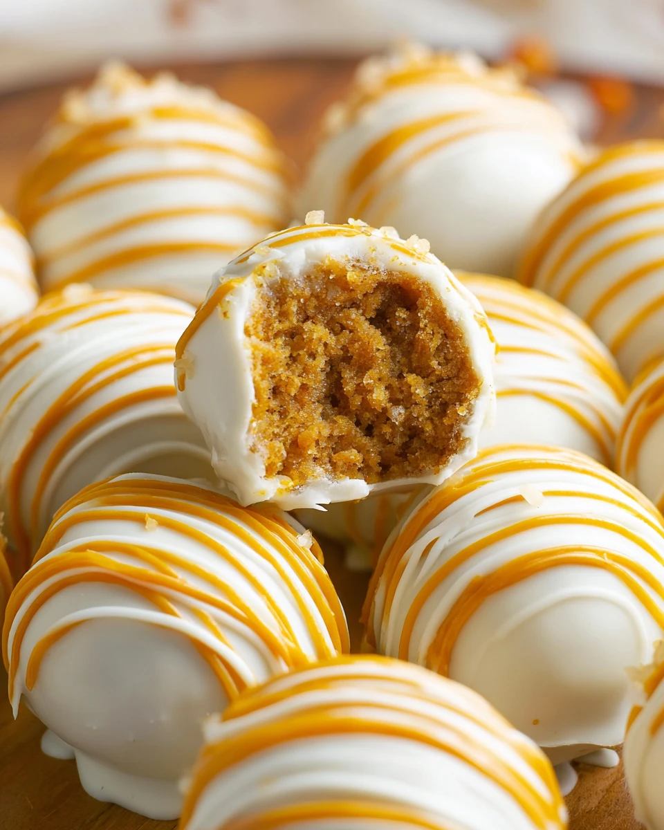 Pumpkin Cake Pops
