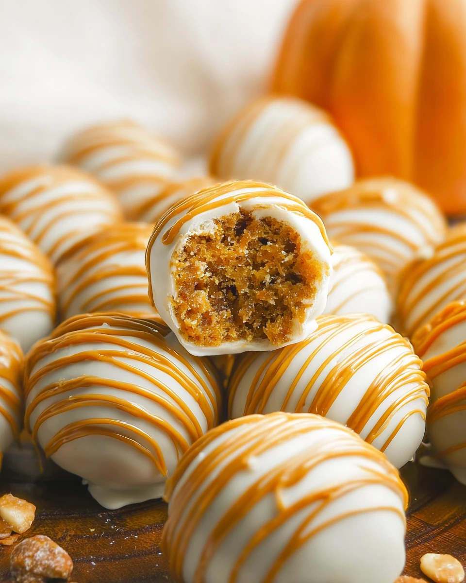 Pumpkin Cake Pops