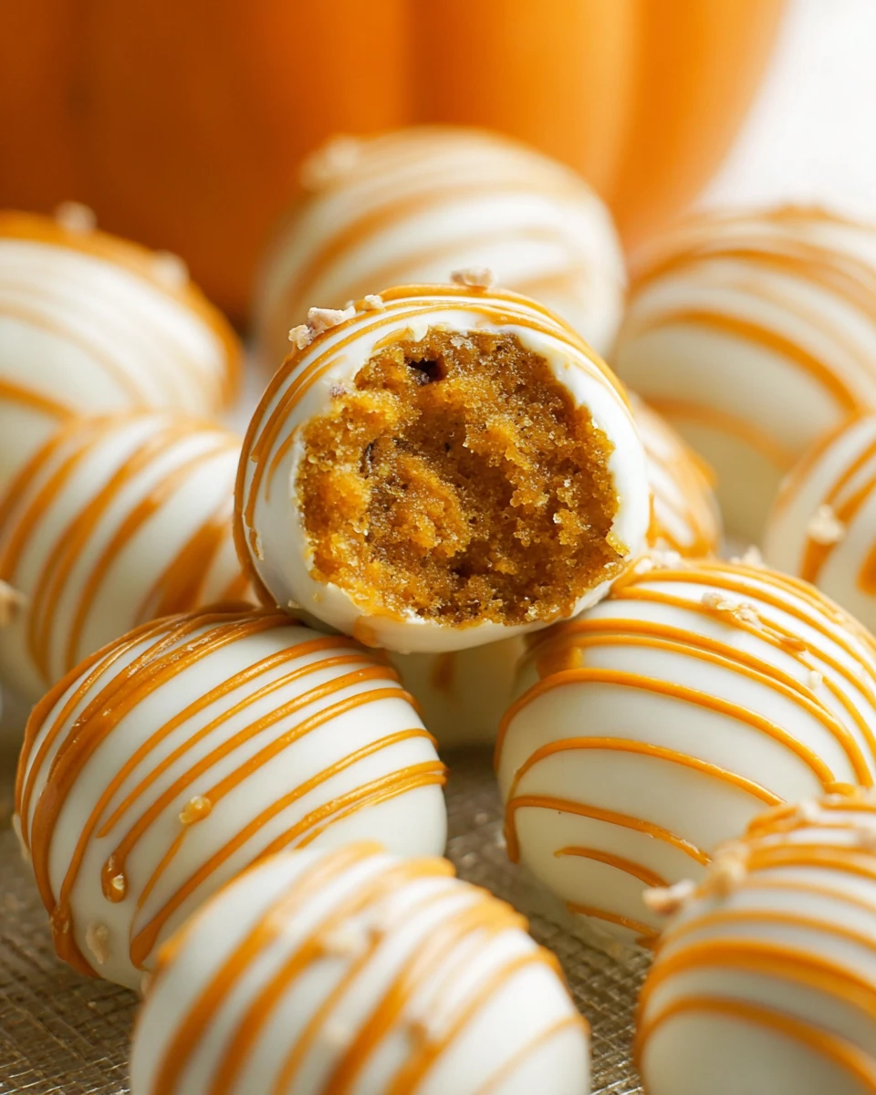 Pumpkin Cake Pops