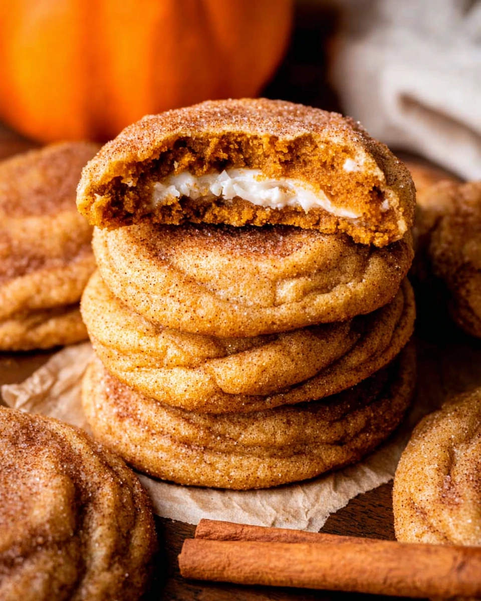 Pumpkin Cheesecake Cookies