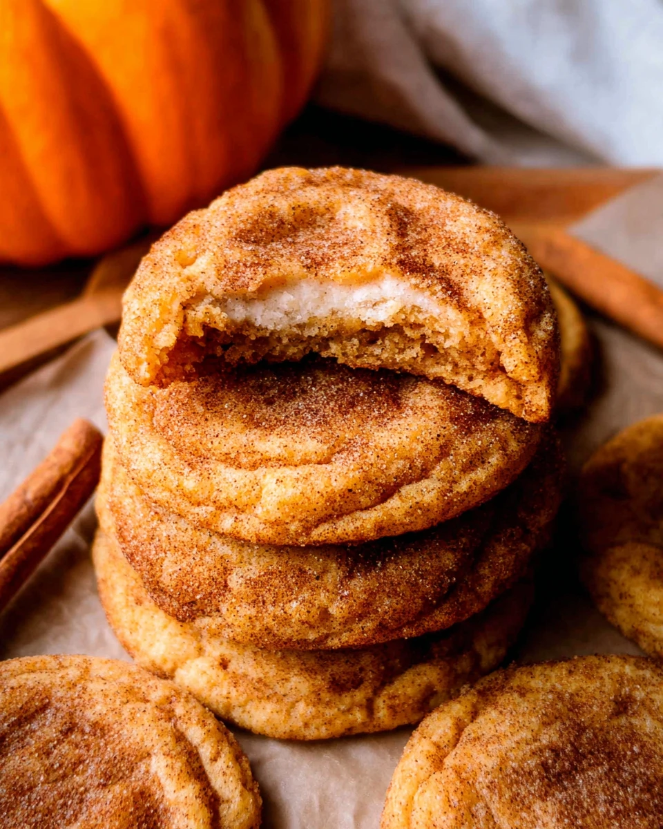 Pumpkin Cheesecake Cookies