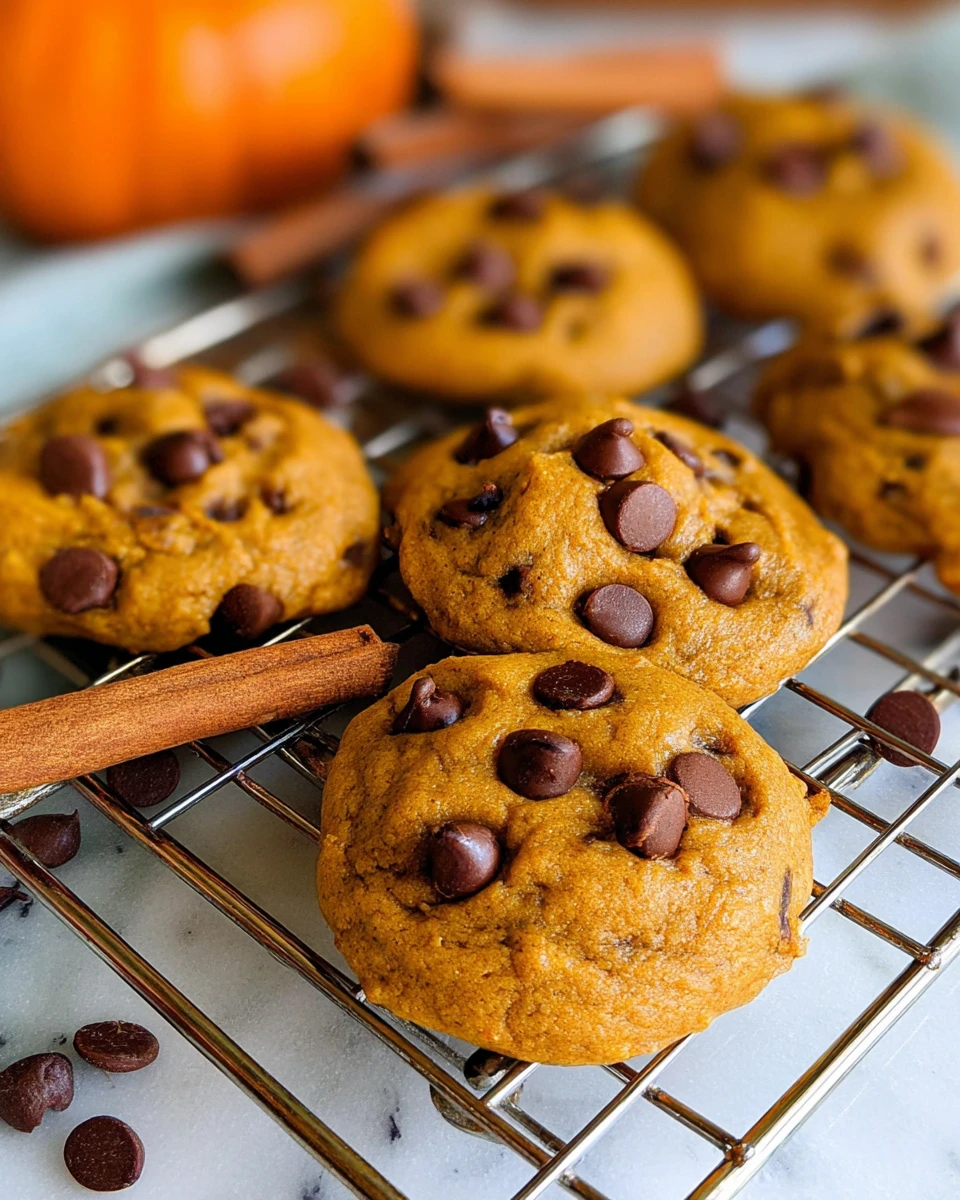 Pumpkin Chocolate Chip Cookies