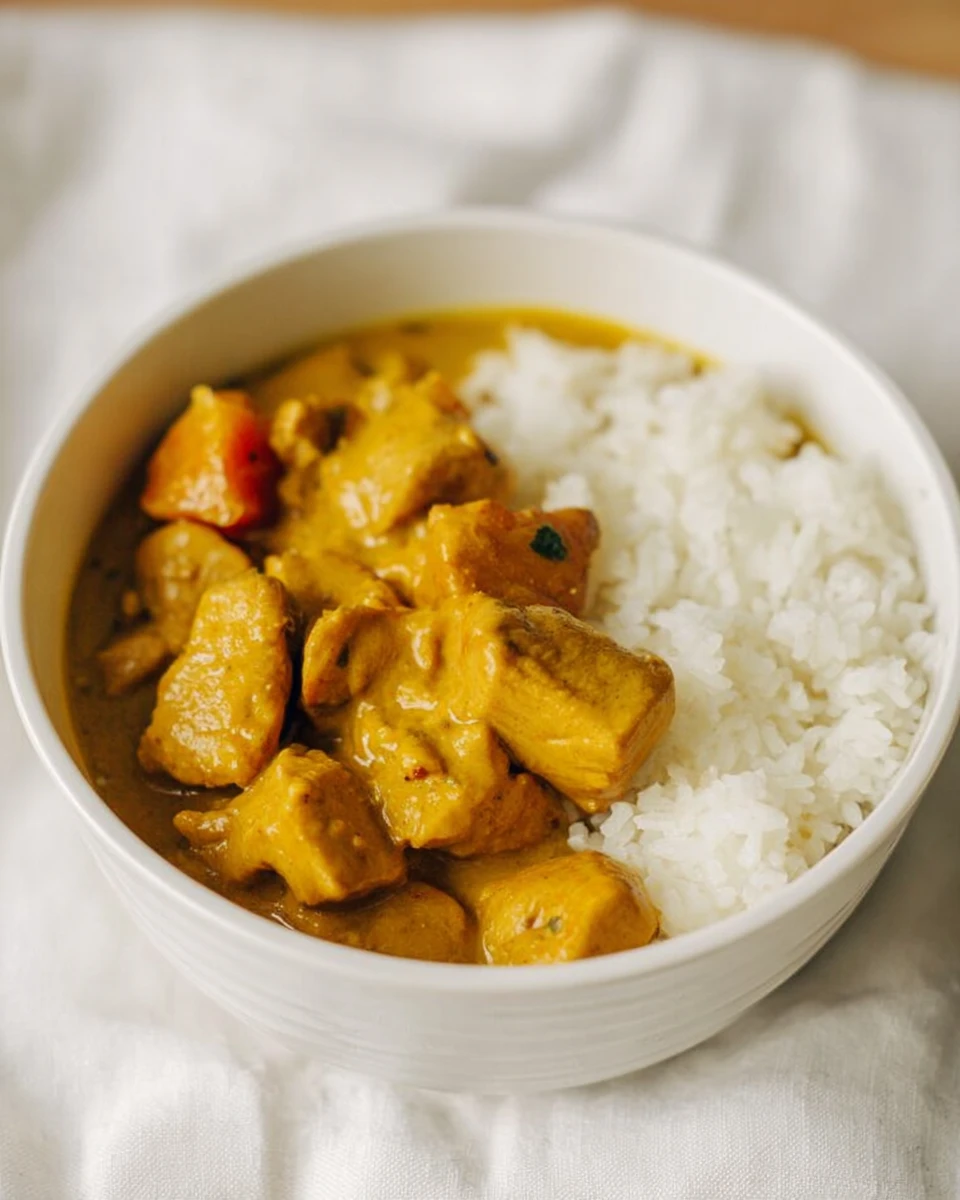 Pumpkin Coconut Chicken Curry