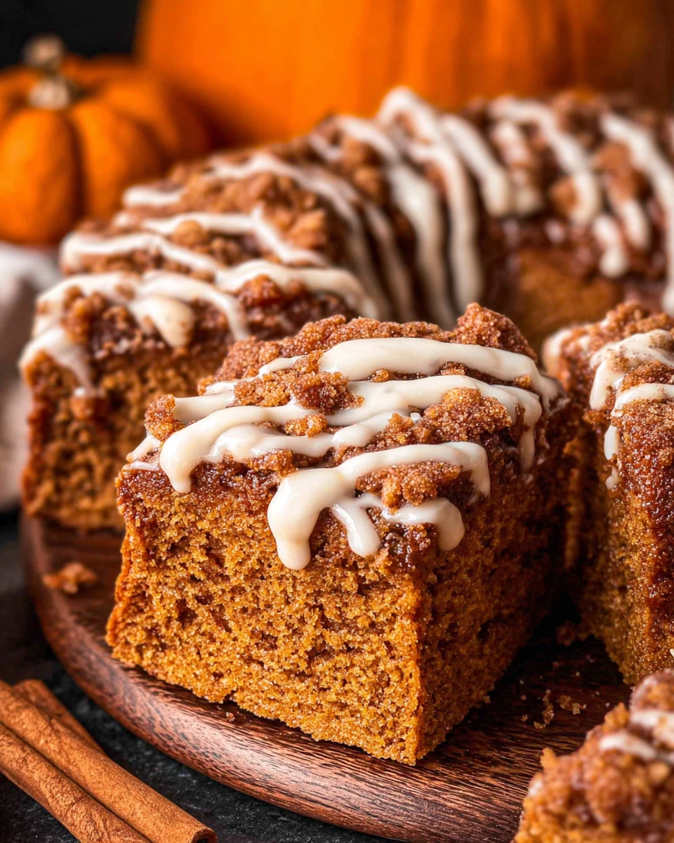 Pumpkin Coffee Cake