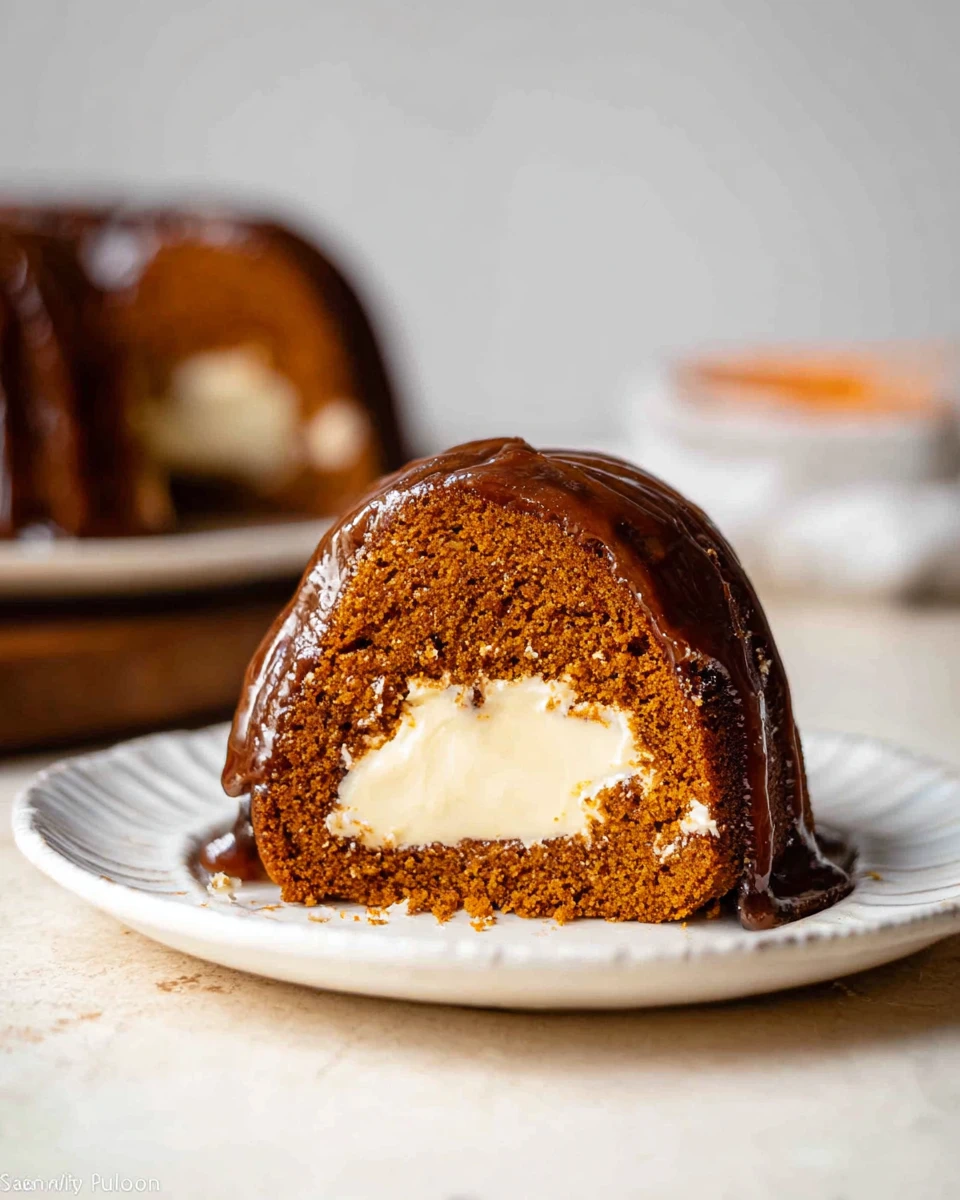 Pumpkin Cream Cheese Bundt Cake