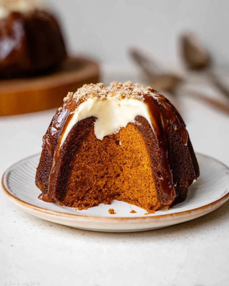 Pumpkin Cream Cheese Bundt Cake