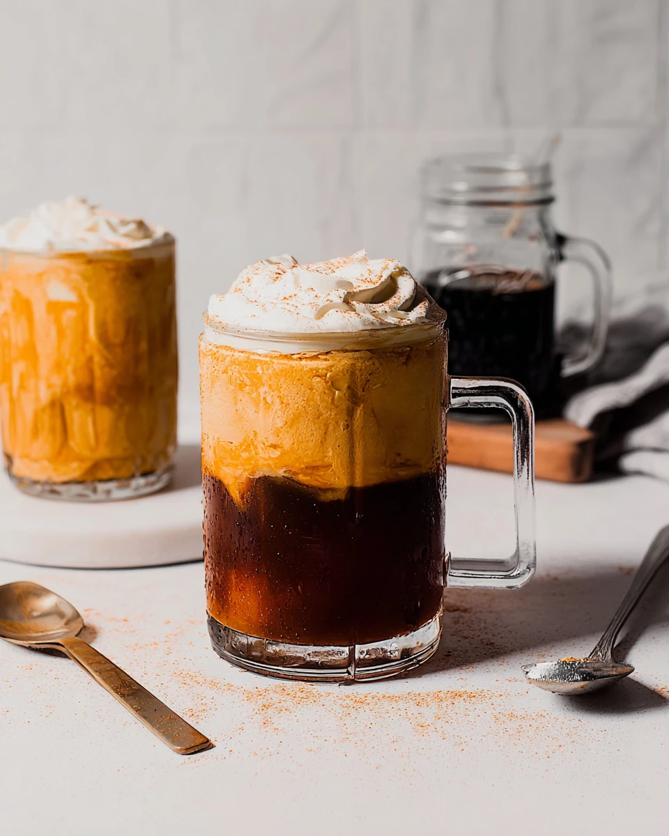 Pumpkin Cream Cold Foam Cold Brew Coffee