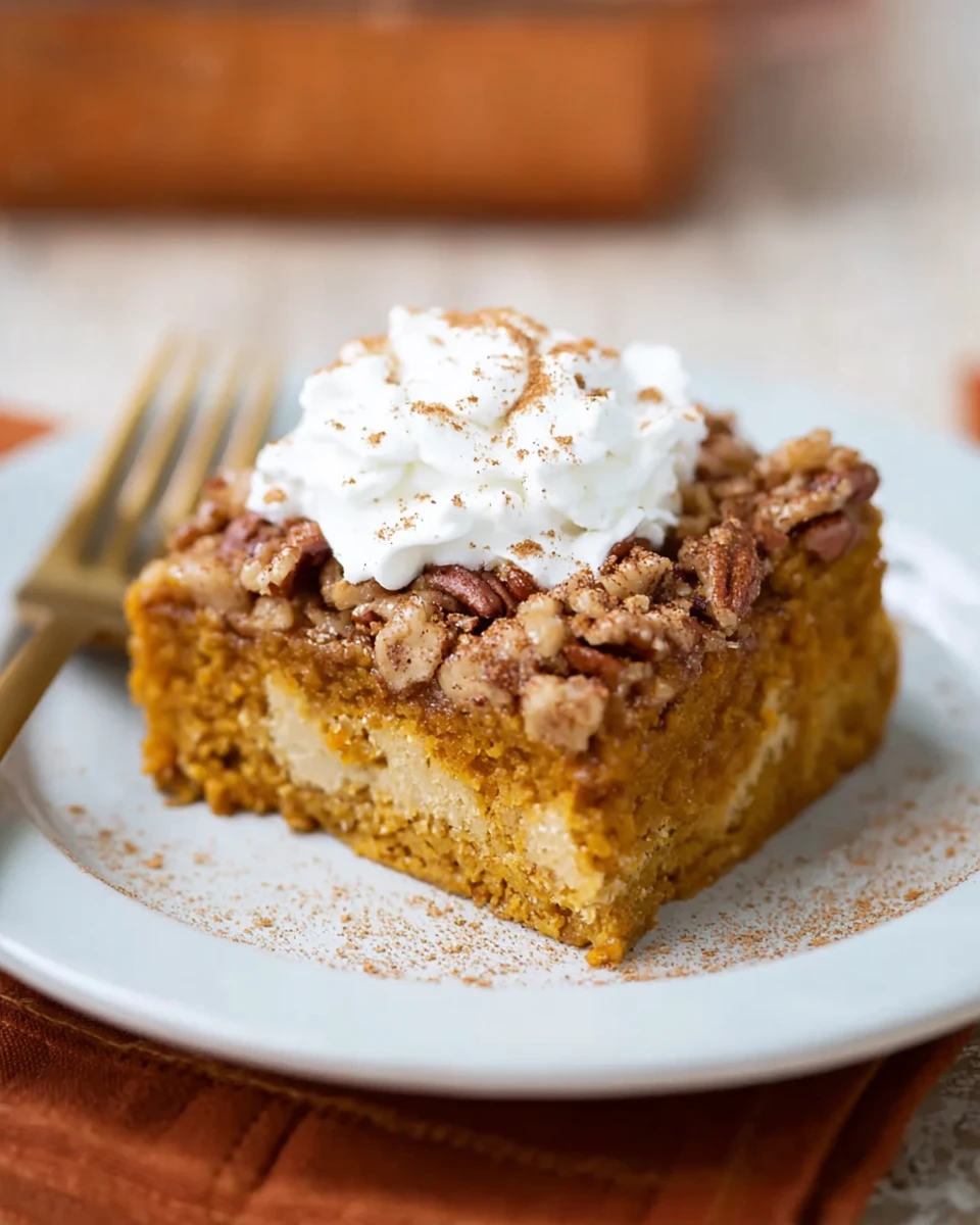 Pumpkin Crunch Cake