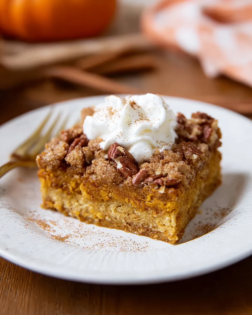 Pumpkin Crunch Cake