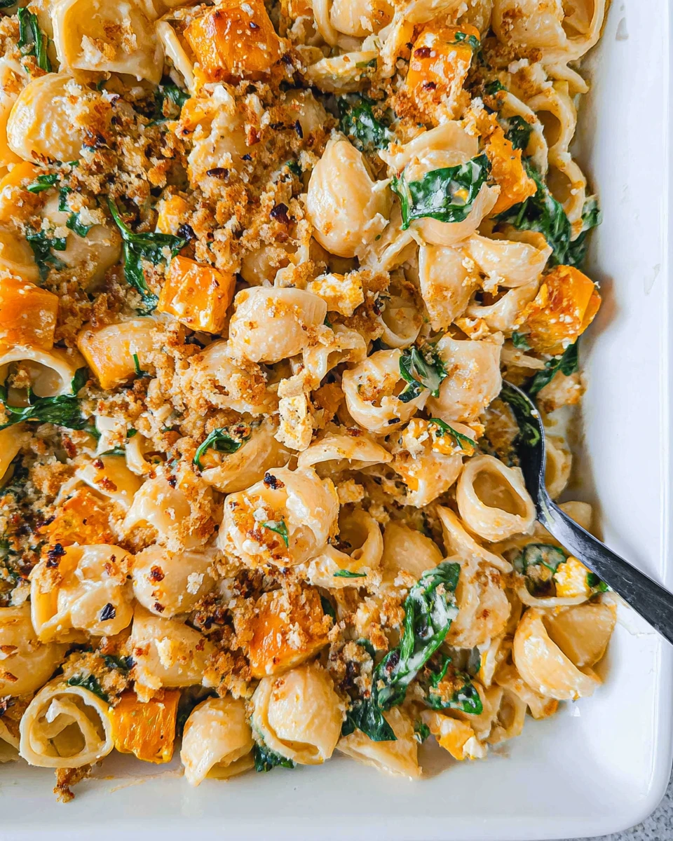Pumpkin Feta Pasta