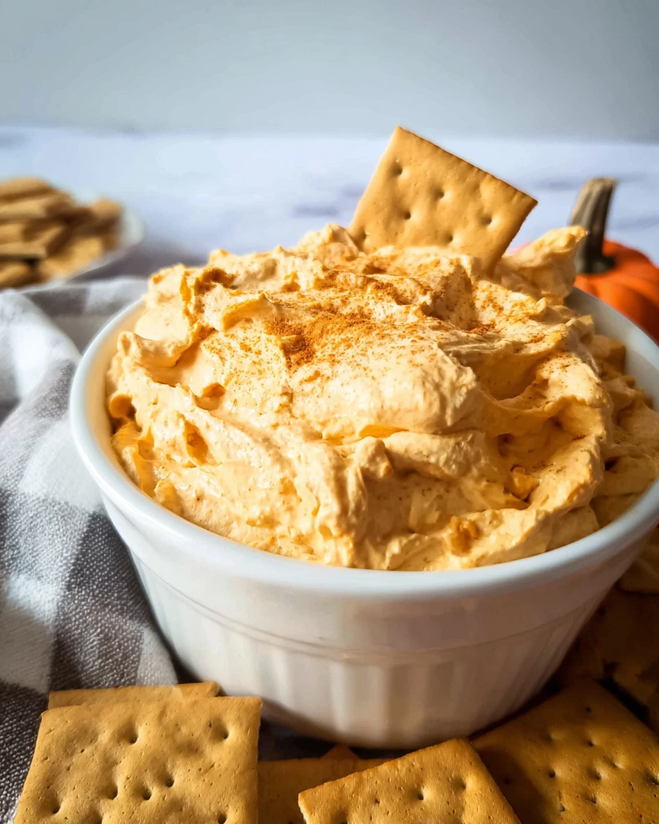 Pumpkin Fluff Dessert Dip