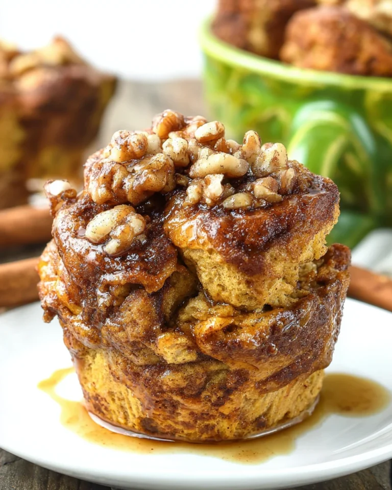 Pumpkin French Toast Muffins