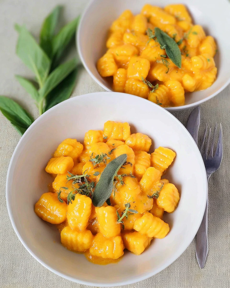 Pumpkin Gnocchi