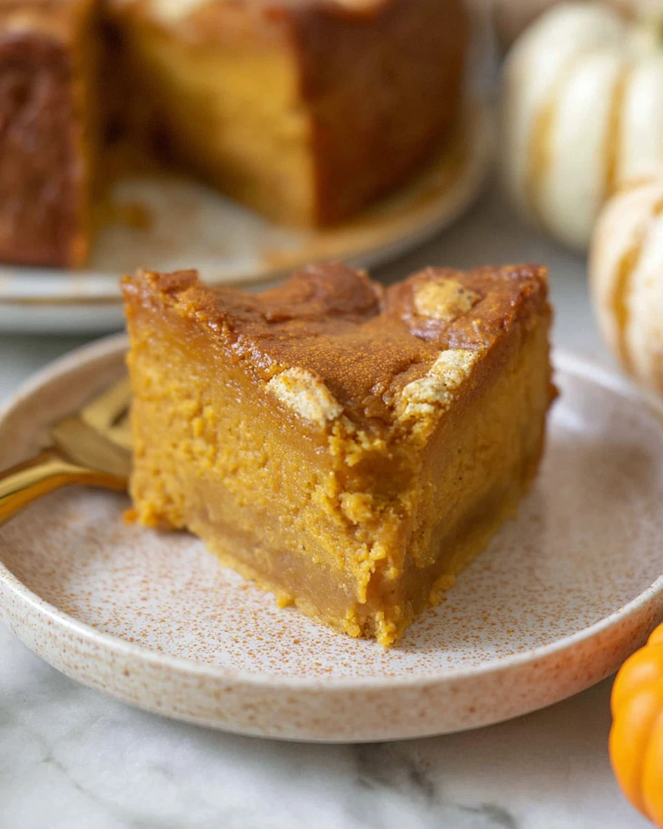 Pumpkin Gooey Butter Cake