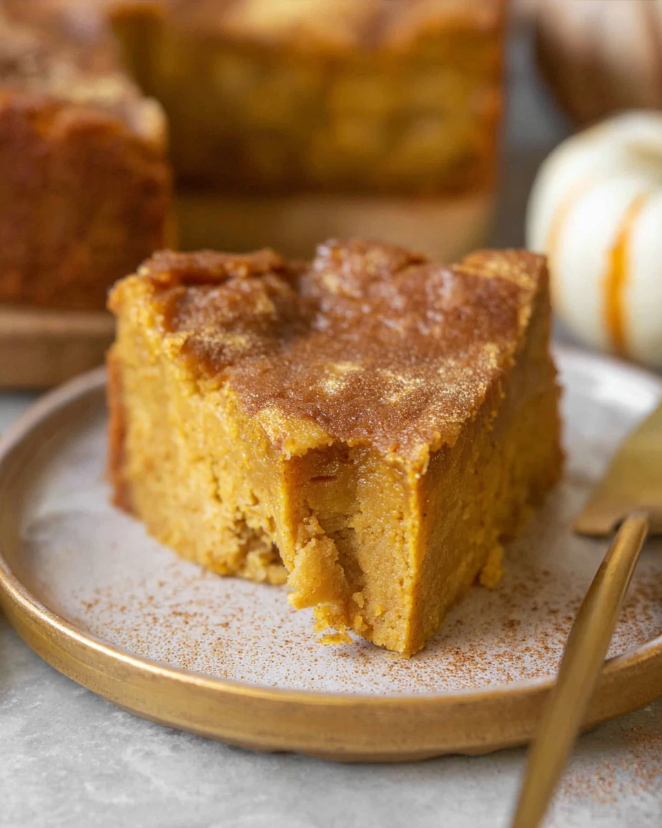Pumpkin Gooey Butter Cake