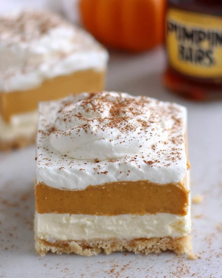 Pumpkin Lush Bars