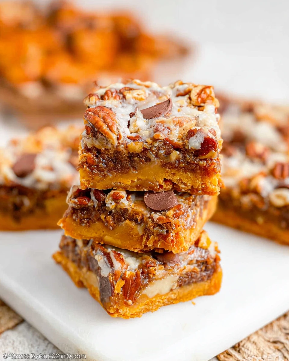 Pumpkin Magic Bars