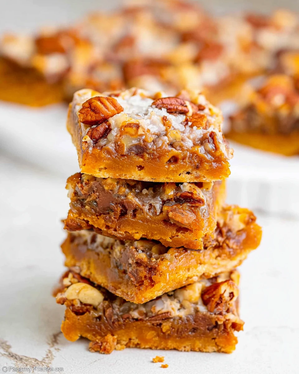 Pumpkin Magic Bars
