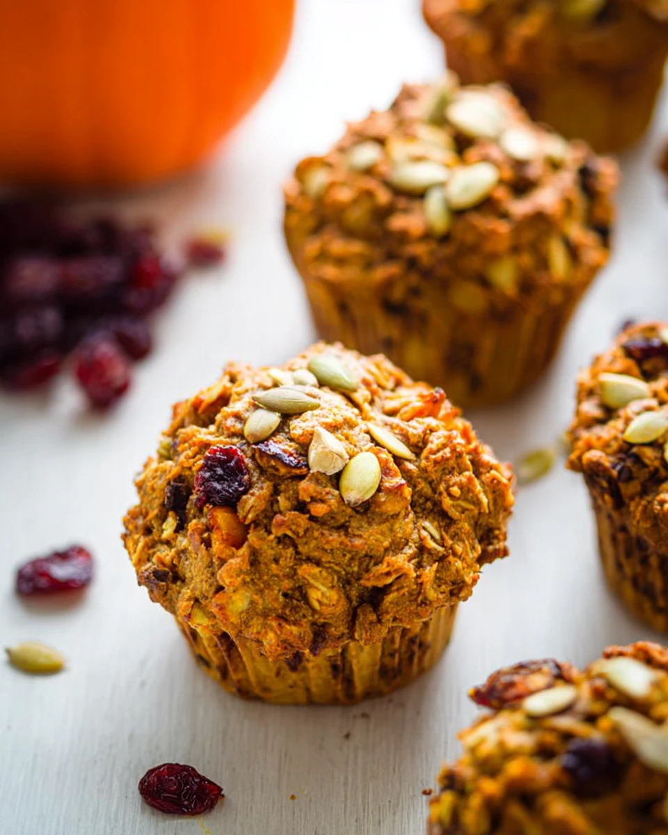 Pumpkin Morning Glory Muffins