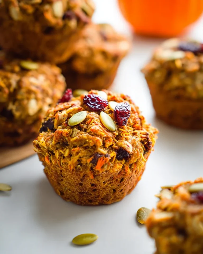 Pumpkin Morning Glory Muffins