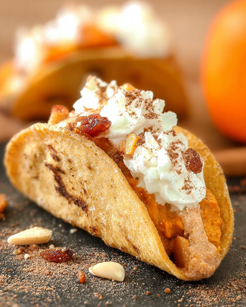 Pumpkin Pie Tacos
