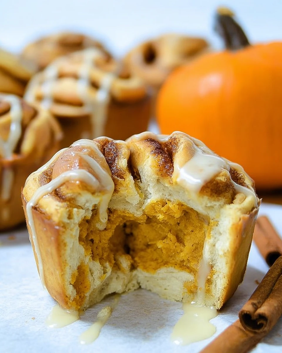 Pumpkin Roll Muffins