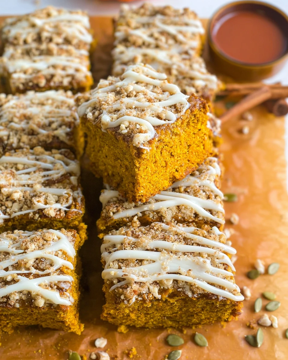 Pumpkin Snack Cake