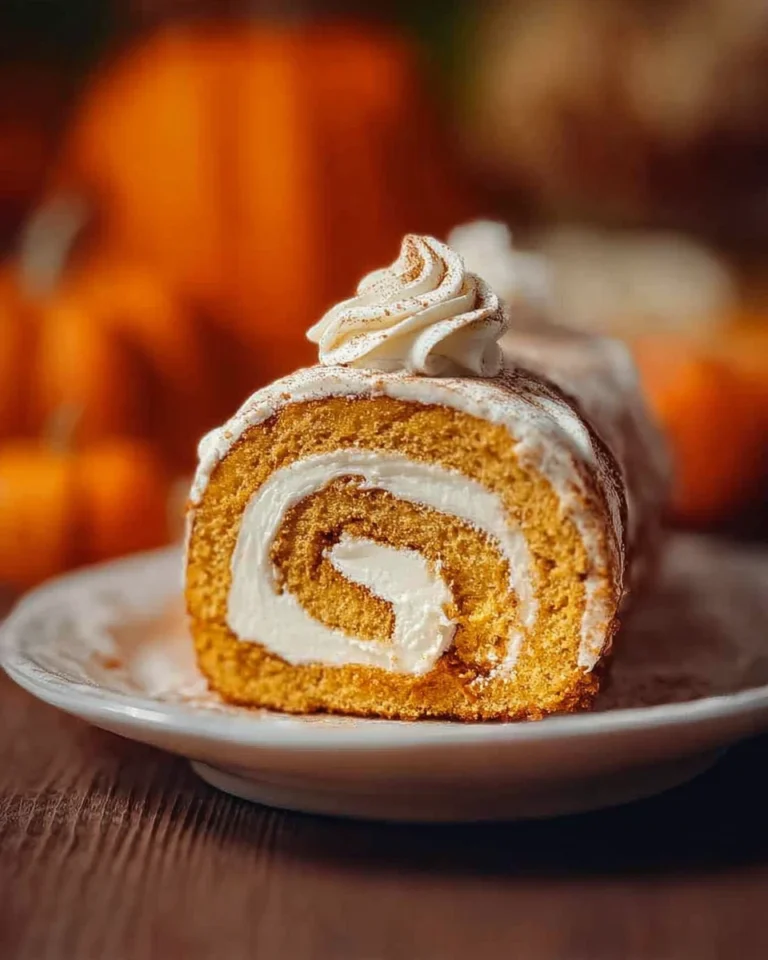 Pumpkin Spice Cake Roll