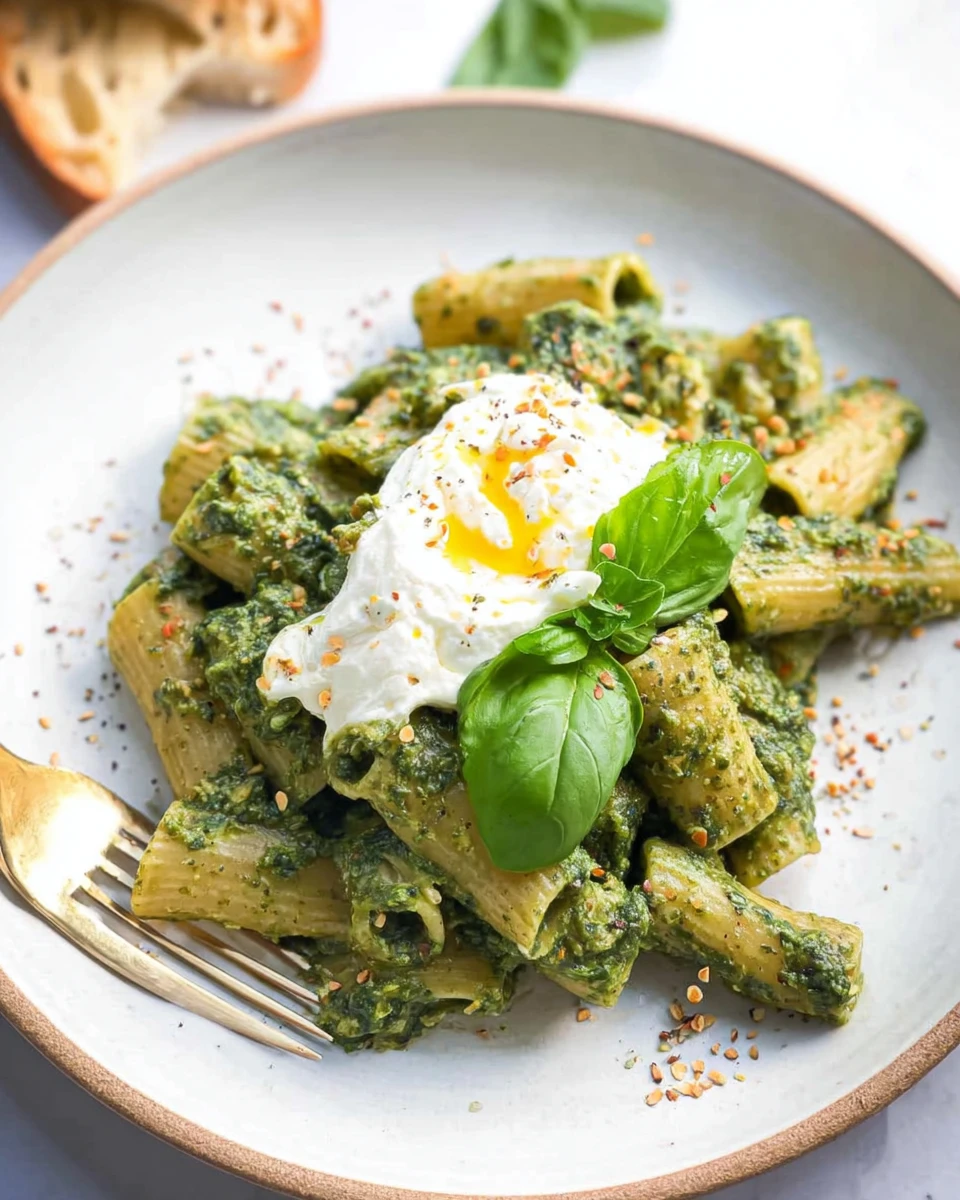Ricotta Pesto Pasta