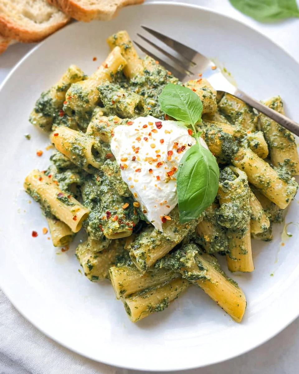 Ricotta Pesto Pasta