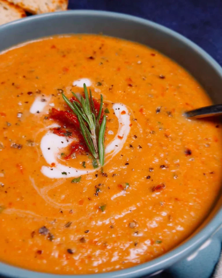 Roasted Vegetable Soup: Smooth and Creamy