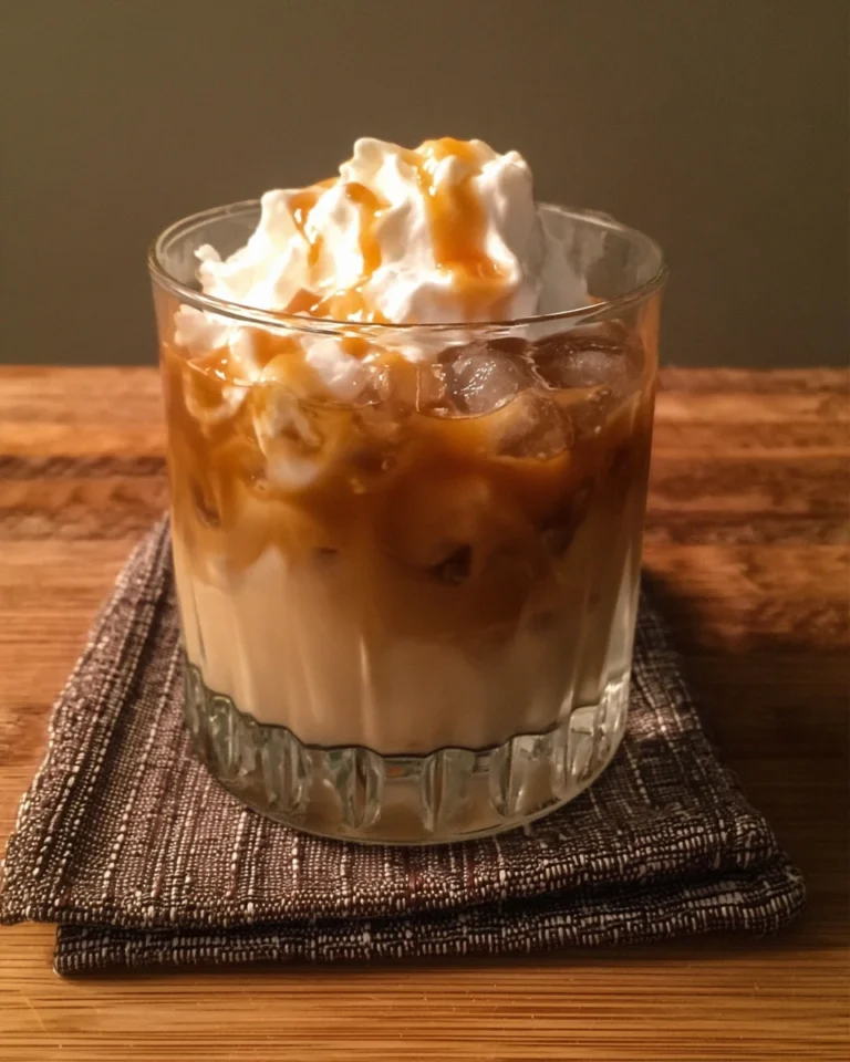 Salted Caramel White Russian Cocktail